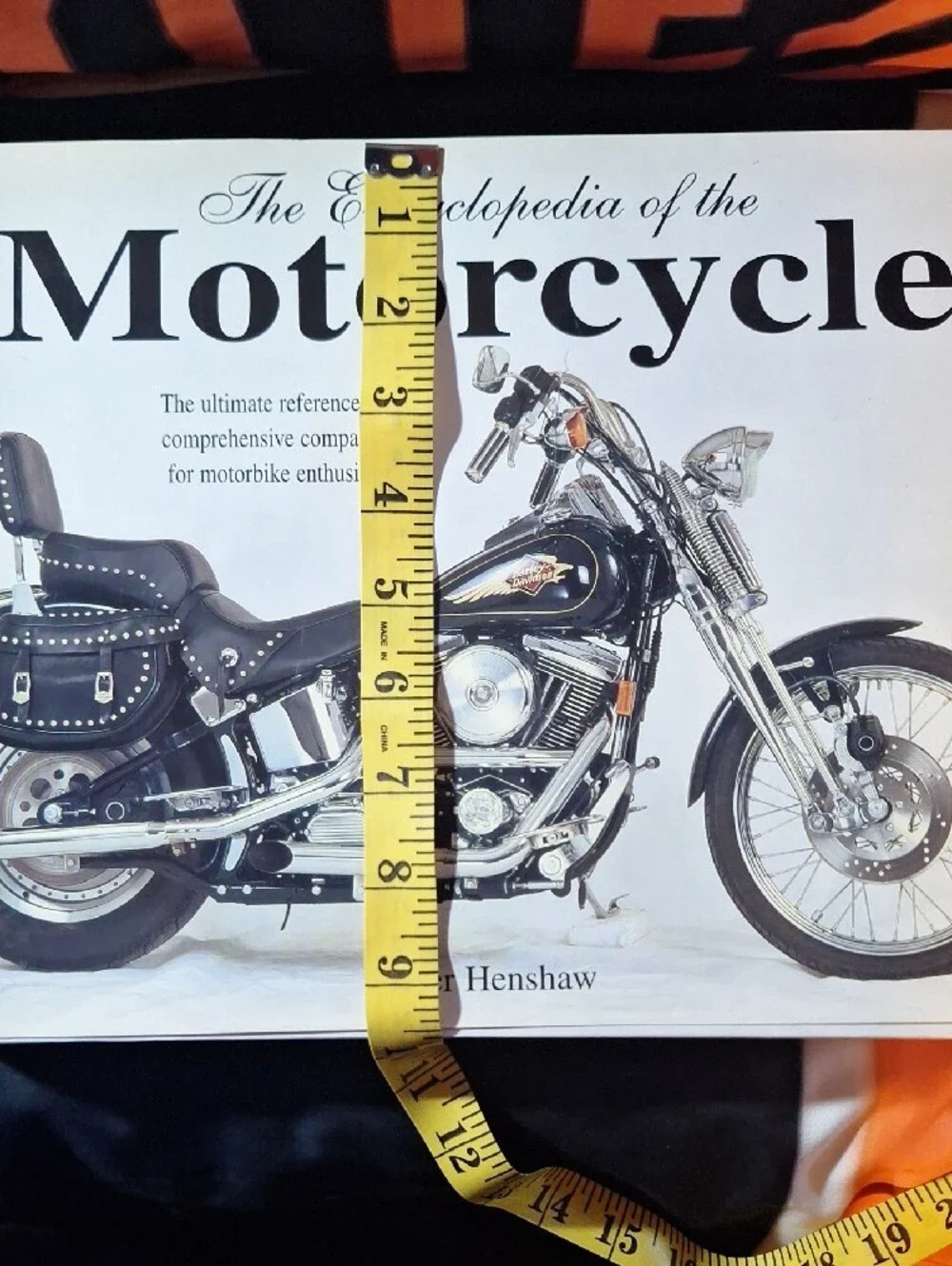 Vintage The Encyclopedia of the Motorcycle by Peter Henshaw